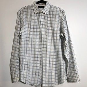 Banana Republic Plaid Button Shirt M